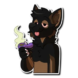 Стикер Mika the Shep - 9