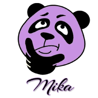 Стикер MIЌA - 1