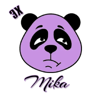 Стикер MIЌA - 2