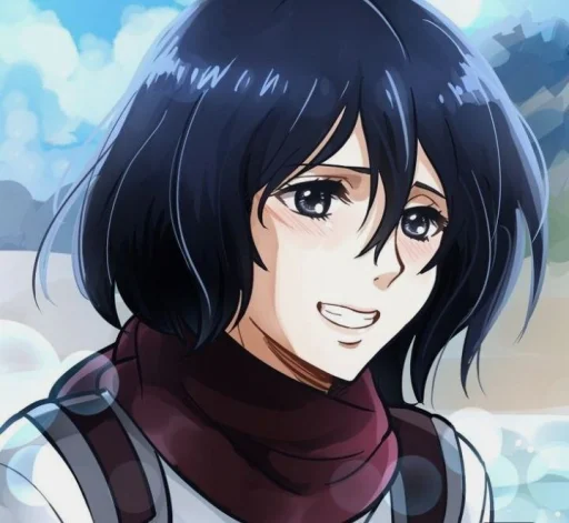 Стикер Mikasa Ackerman - @sereexena - 0