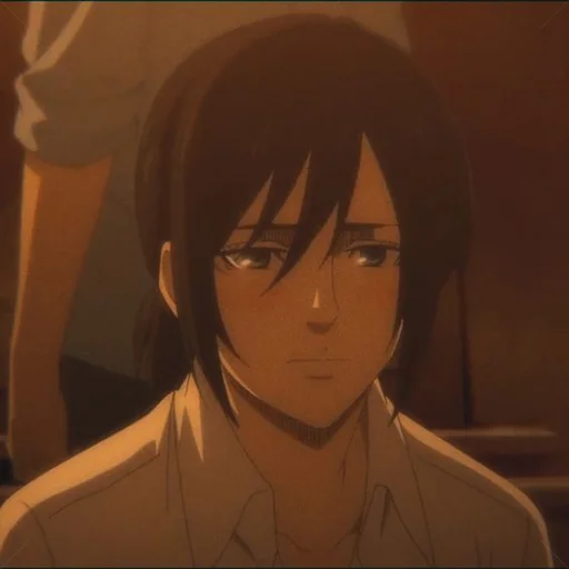 Mikasa @anime_sticks - мультфильм