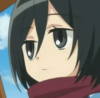 Sticker Mikasa Ackerman @nekostickerr - 0