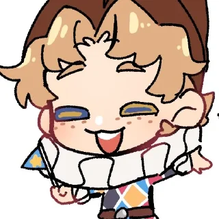 Стикер artist (twitter): @/Mamoton36 - 9