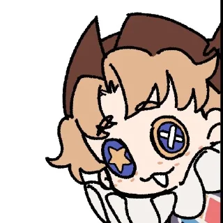 Стикер artist (twitter): @/Mamoton36 - 3