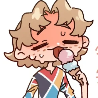 Стикер artist (twitter): @/Mamoton36 - 10