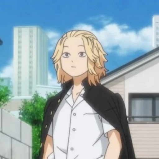 anime cartoon human face