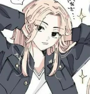 Sticker Манджиро Сано / @x_Manjiro_Sano_x / - 4