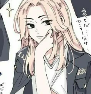 Sticker Манджиро Сано / @x_Manjiro_Sano_x / - 10