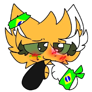 Sticker Miki BR 🇧🇷💥 - 3