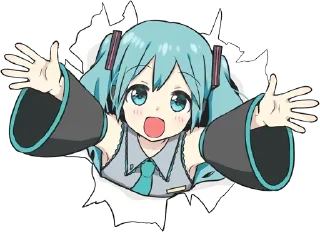 Sticker Hatsune Miku - 6
