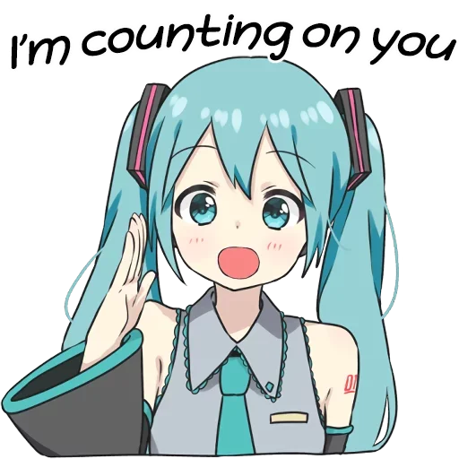 Sticker Miku01vocaloid - 1