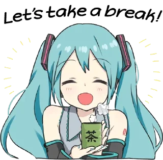 Sticker Hatsune Miku - 5