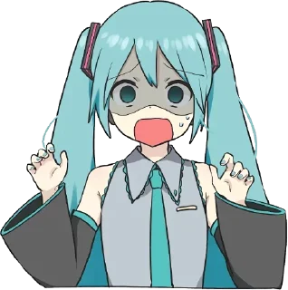 Sticker Hatsune Miku - 0