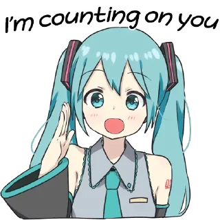 Sticker Hatsune Miku - 1