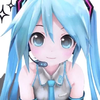 Sticker Мику!! - 9