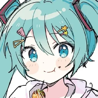 Sticker Мику!! - 8