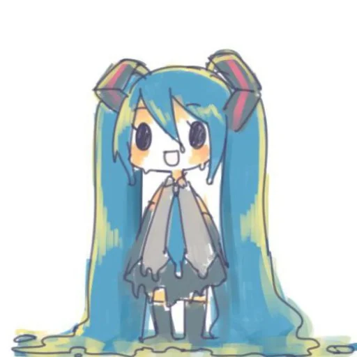 Sticker MikuAnimalls - 1