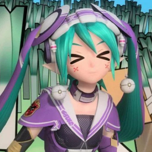 Sticker MikuAnimalls - 1