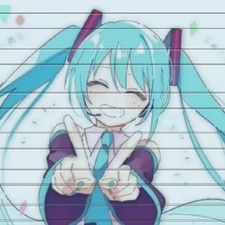 Sticker hatsune miku - 11