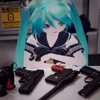 Sticker hatsune miku - 3