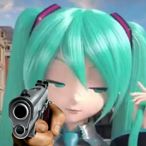 Стикер Miku-Miku is Jesus (@GaioCesare) - 4