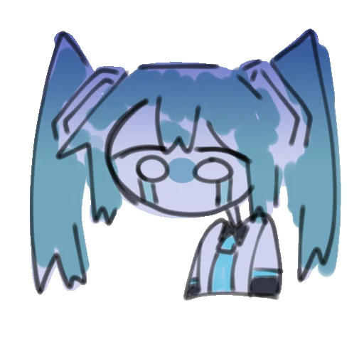 Стикер ♪ Мику Мику Мику ♪ - 4