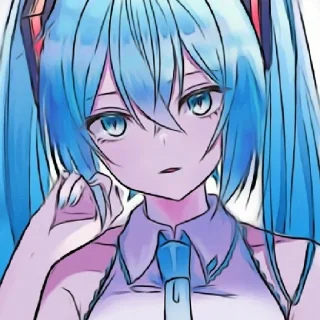 Sticker Микуша - 5