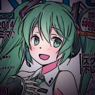 Sticker Микуша - 6