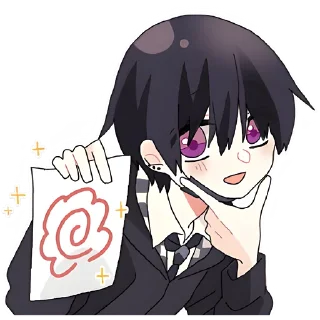 Sticker Милая парочка 4 @Nyasticks - 9