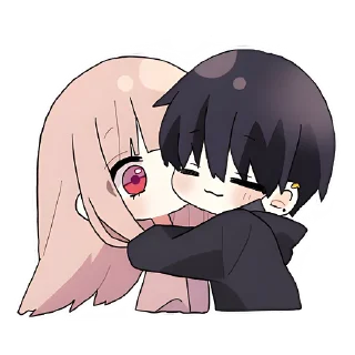 Sticker Милая парочка 4 @Nyasticks - 3