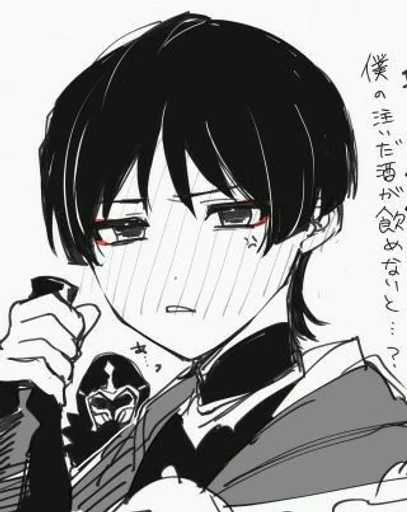 anime sketch illustration