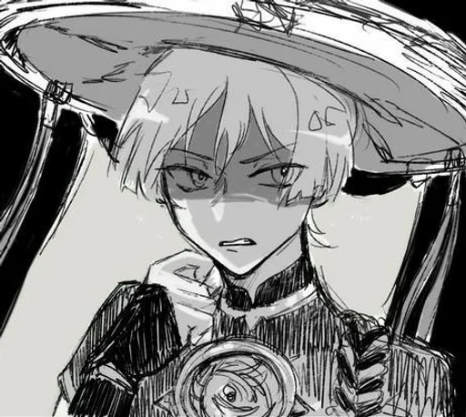 sketch anime drawing