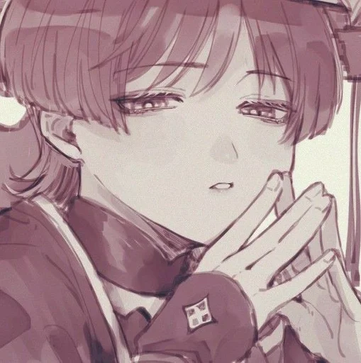 anime human face manga