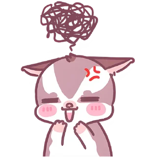 Sticker Сахарный милаш @Nyasticks - 6