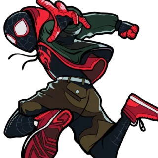 Sticker Miles Morales - 4