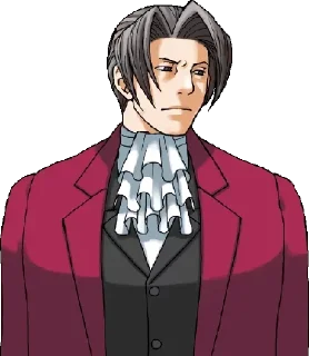 Стикер Miles_Edgeworth @stiker_packk - 8