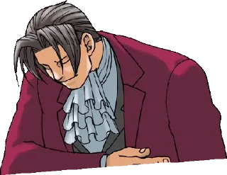 Стикер Miles_Edgeworth @stiker_packk - 6