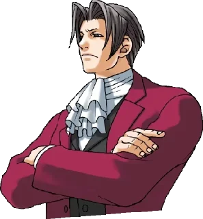 Стикер Miles_Edgeworth @stiker_packk - 5