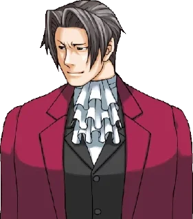 Стикер Miles_Edgeworth @stiker_packk - 0