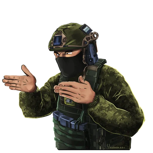 Стикер Military Production - 8