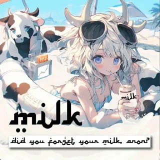 Стикер Milk_token - 3