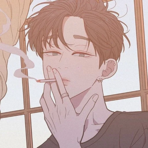 аниме мультфильм человеческое лицо