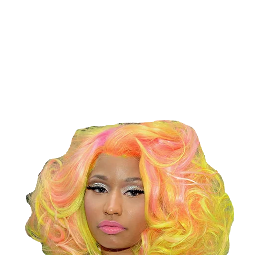 человеческое лицо губная помада шиньон