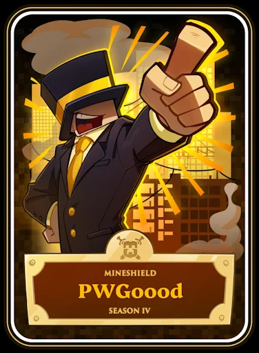 Sticker MineShield4 - 1