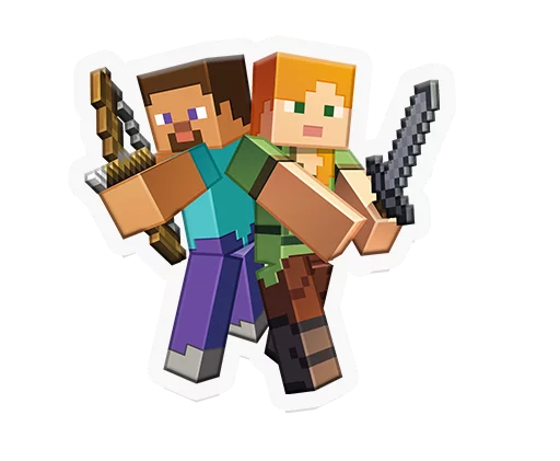 Minecraft Stickers Pack @MCPETime - ЛЕГО