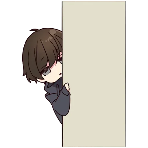 Стикер Менхера-кун 5 @nyasticks - 5