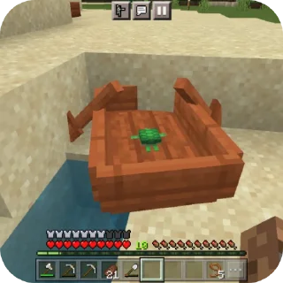 Sticker Миникрафтик - 1