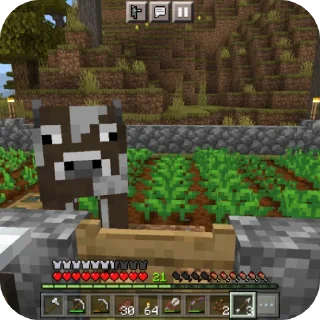 Sticker Миникрафтик - 2