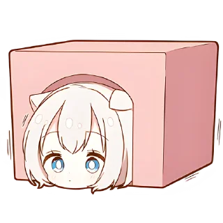 Стикер Мининеко-чан @Nyasticks - 6