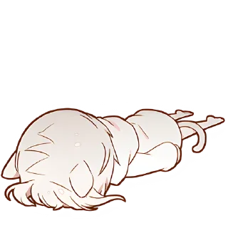 Стикер Мининеко-чан @Nyasticks - 5